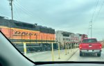 BNSF 539 and BNSF 166